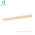 Wooden Ruler Custom Logo School Kids Straight Stationary